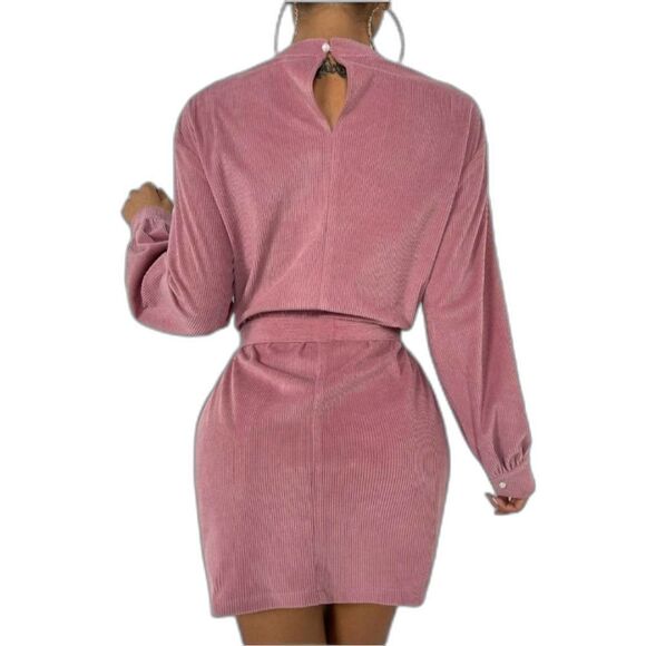 SHEIN Mauve Pink Dress - Picture 2 of 3